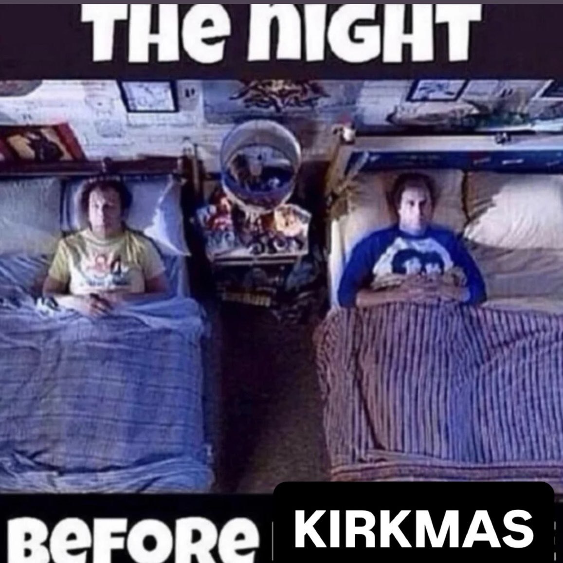 Couple Of People Laying In Bed a couple of people laying in bed with the words, before krims